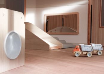 Jeux d'éveil et de motricité au sein de la crèche Babilou Lezennes Moulin