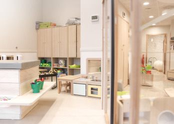 Espace de jeux alternatif au sein de la crèche Babilou Lezennes Moulin