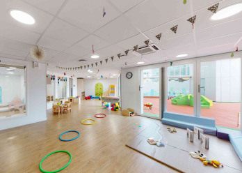 Intérieur de la crèche Babilou Paris Montparnasse