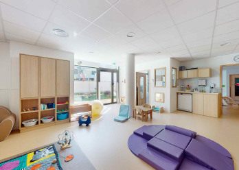 Intérieur de la crèche Babilou Reims Université
