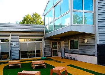 Vue extérieure de la Crèche Babilou Le Pecq Sartrouville