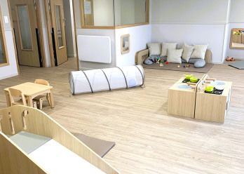 Intérieur de la crèche Babilou Levallois Vergniaud