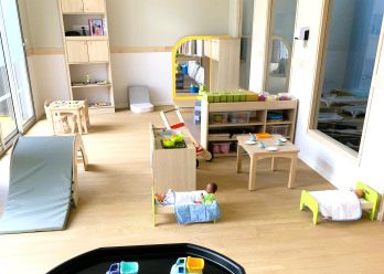 Vue de l'intérieur de la Crèche Babilou Le Pecq Sartrouville
