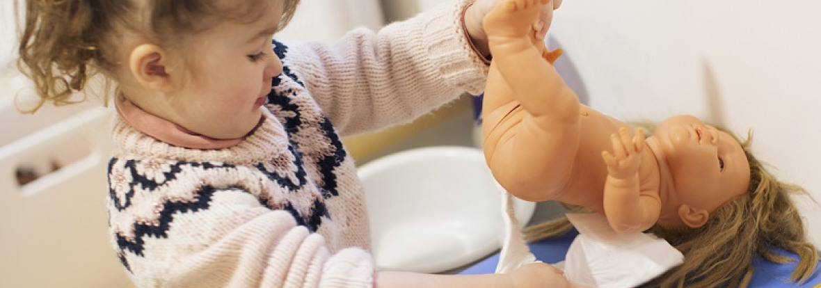 Le jeu symbolique à la crèche