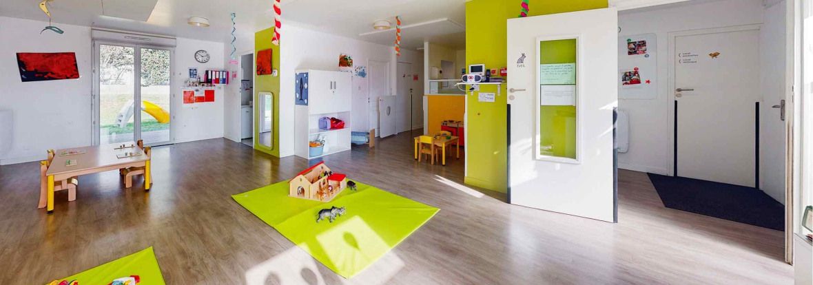 Intérieur de la crèche Babilou Saint-Nazaire Chasse-Marais