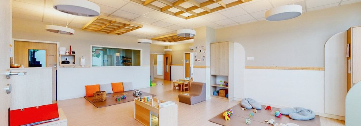 Intérieur de la crèche Babilou Bordeaux Jean Hameau