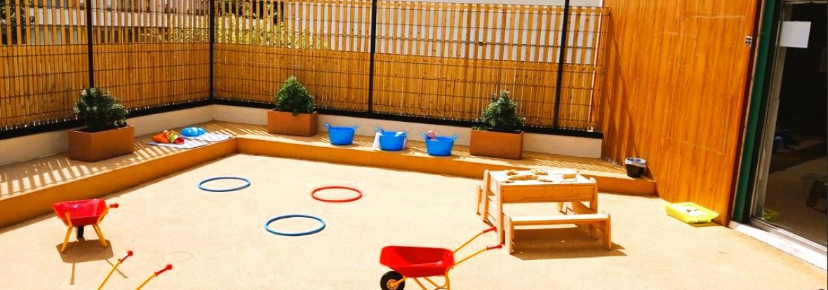 Extérieur de la crèche Babilou Franconville Marais