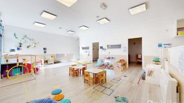 Espace de jeu en crèche Babilou