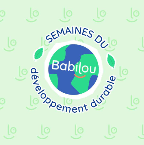 Visuel avec une planète et la mention "Semaine du développement durable"