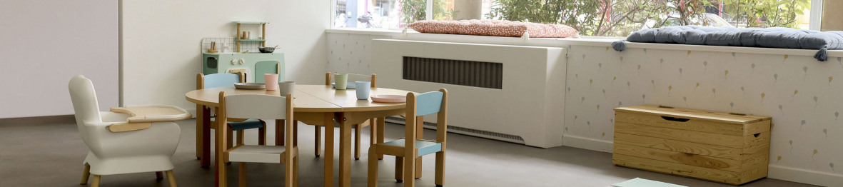 Salle d'activités de la crèche Babilou Paris Marcadet