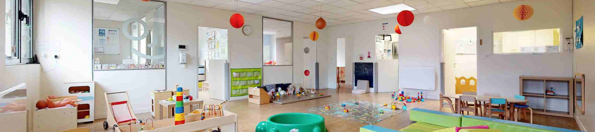 611 - Babilou Villeneuve d'Ascq Parmentier - espace en crèche avec le pôle motricité