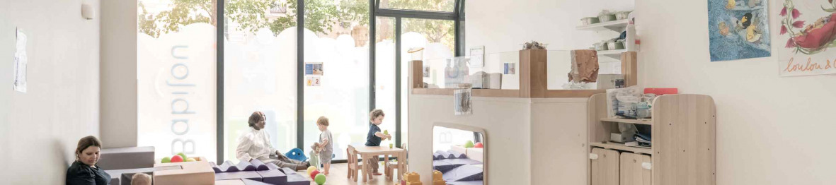 673 - Babilou Paris Clouet - enfants et professionnelles dans la crèche