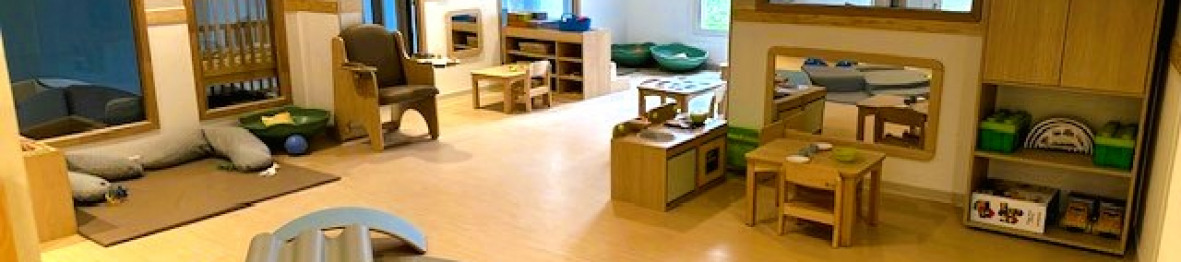 Salle d'éveil de la micro-crèche Babilou Villemomble Raincy
