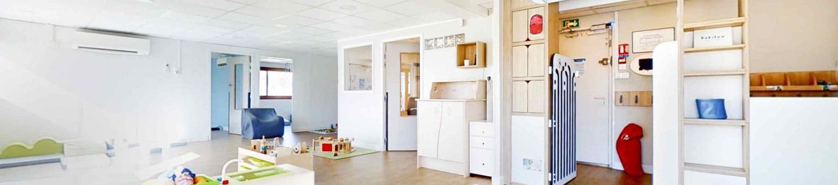 Espace de jeu dans une crèche Babilou
