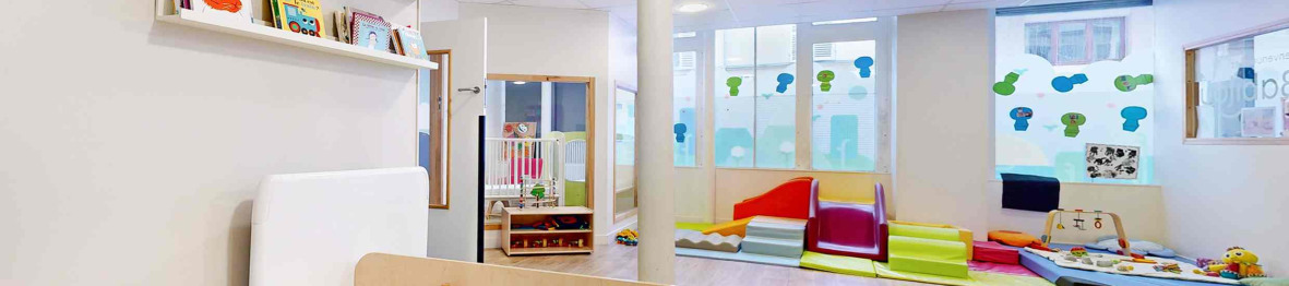 Espace de jeu en crèche Babilou