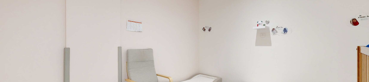 Salle de dortoir en crèche Babilou 