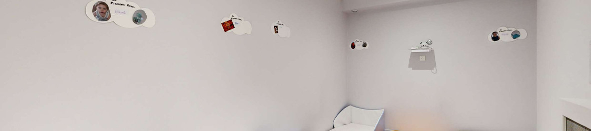 Salle de dortoir en crèche Babilou 