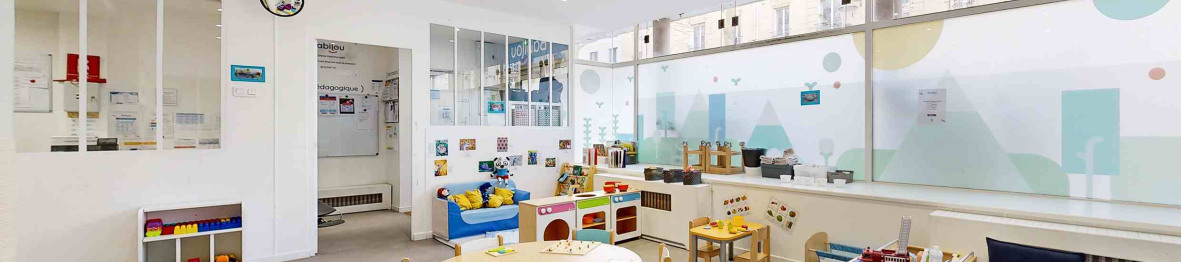 Espace de jeu de la crèche Babilou 