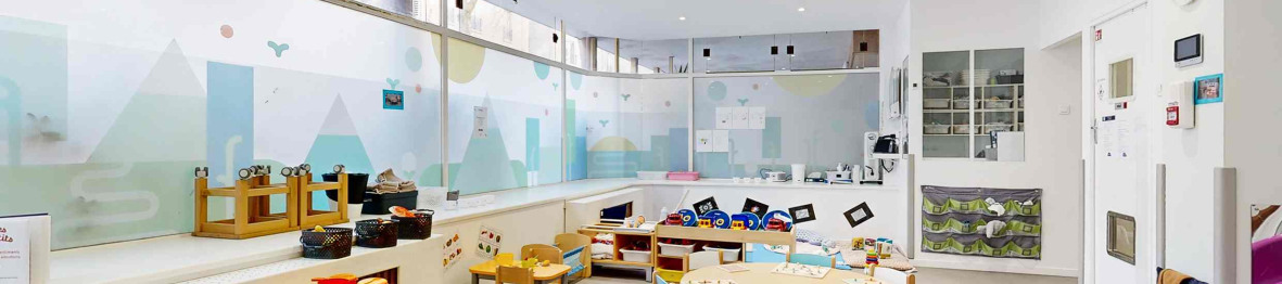 Espace de jeu de la crèche Babilou 