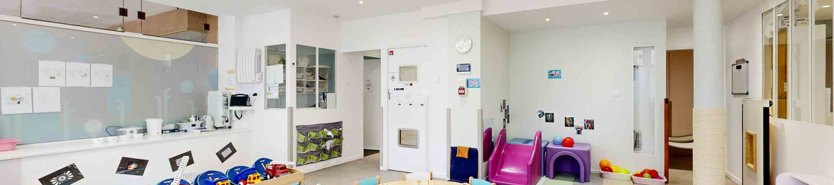 Espace de jeu de la crèche Babilou 