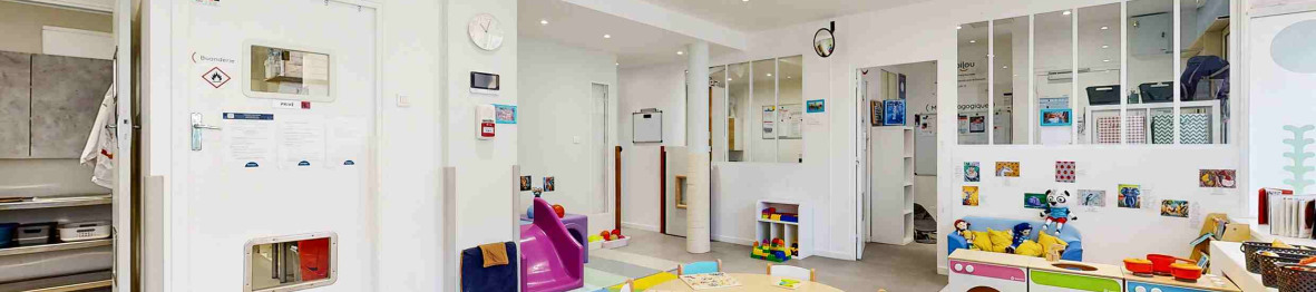 Espace de jeu de la crèche Babilou 