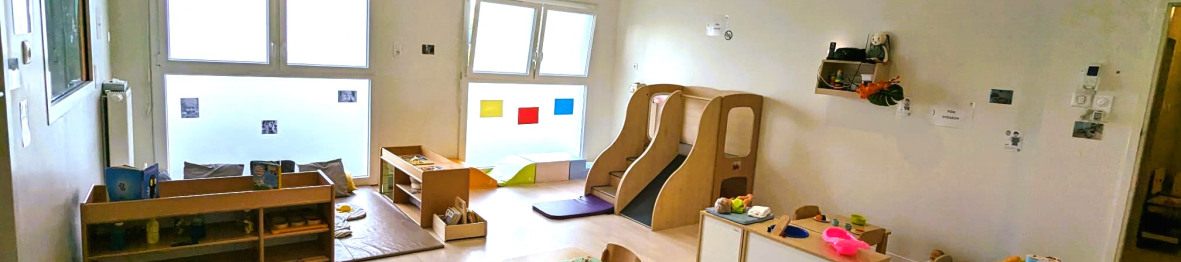 Salle d'éveil de la crèche Babilou Esbly Aulnoyes
