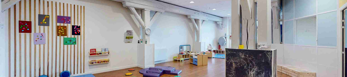 Espace de jeu en crèche Babilou