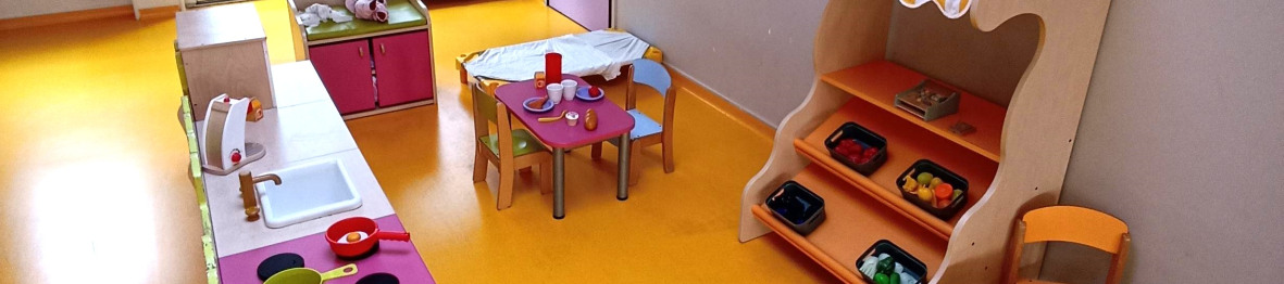 Espace imitation au sein de la Crèche Babilou Ormesson Wladinir d'Ormesson