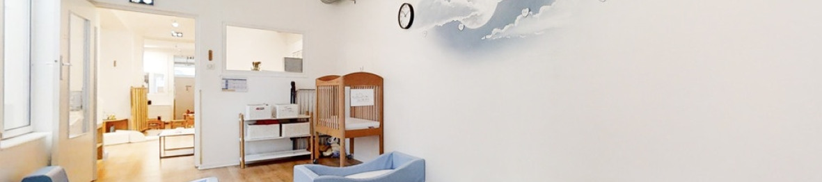 Salle de dortoir en crèche Babilou 