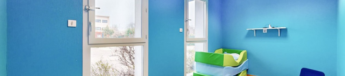 Salle de repos en crèche Babilou