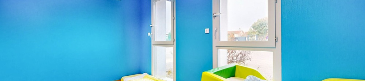 Salle de repos en crèche Babilou