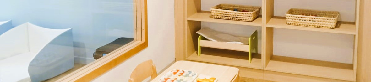 Espace déjeuner au sein de la crèche Babilou Nogent Sémard