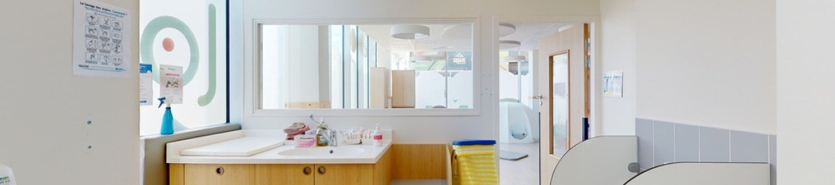 Espace change en crèche Babilou