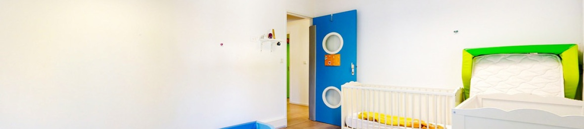 Salle de dortoir en crèche Babilou 