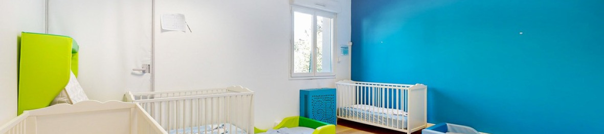 Salle de dortoir en crèche Babilou 