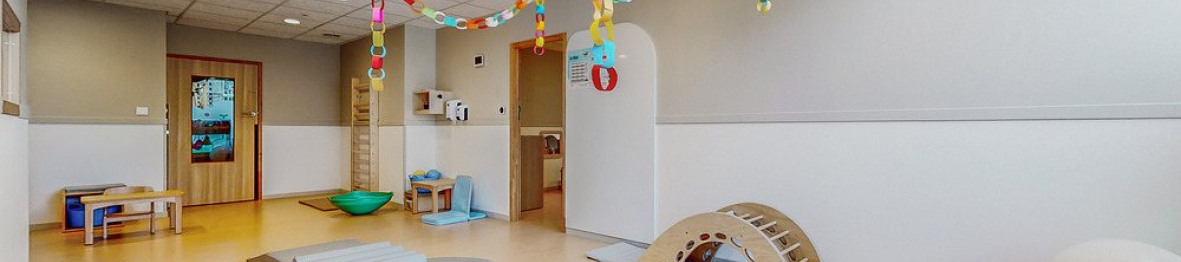 Espace de motricité en crèche Babilou 