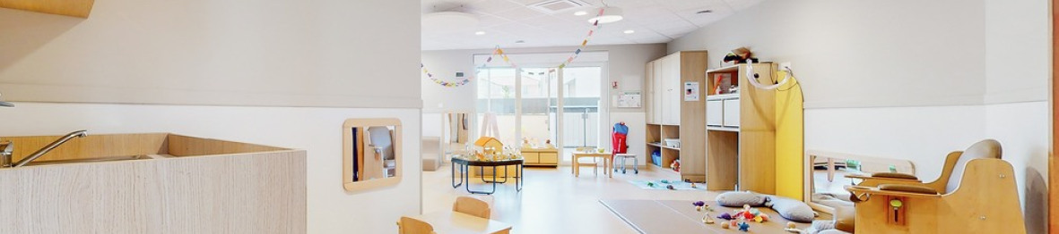 Espace de jeu en crèche Babilou