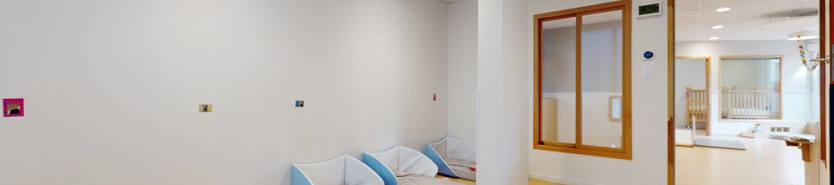 Salle de dortoir en crèche Babilou 