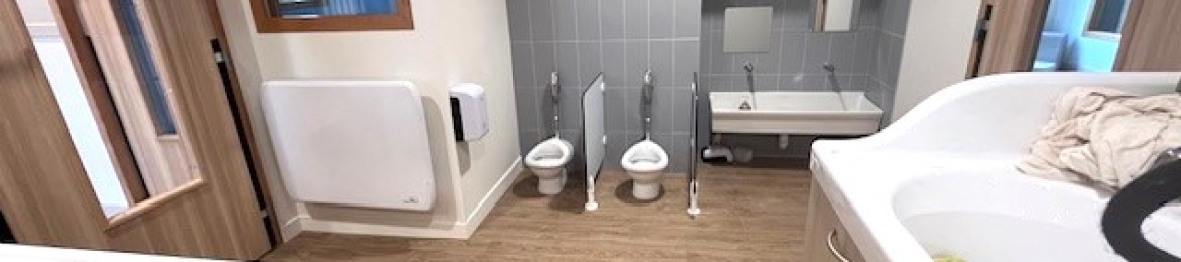 Sanitaires au sein de la Crèche Babilou Tassin Gaulle 2