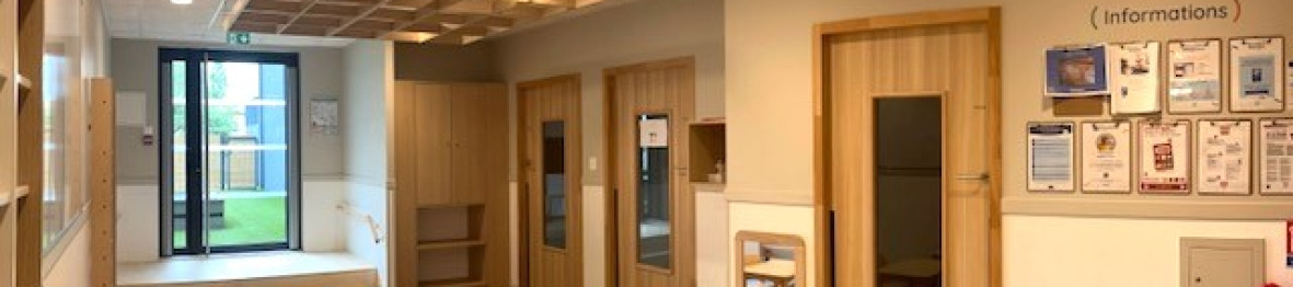 Hall d'accueil au sein de la Crèche Babilou Tassin Gaulle 2