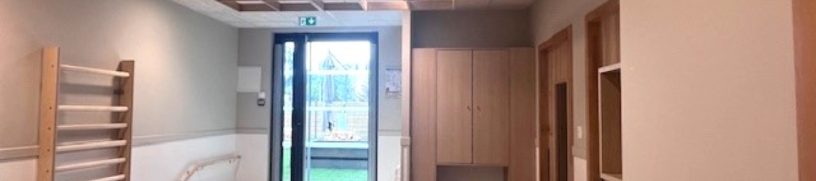 Zone d'exercice physique pour enfants au sein de la Crèche Babilou Tassin Gaulle 2
