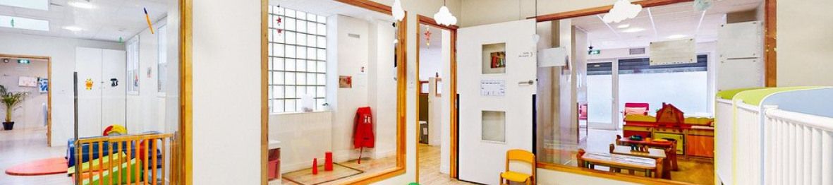 Salle de repos en crèche 