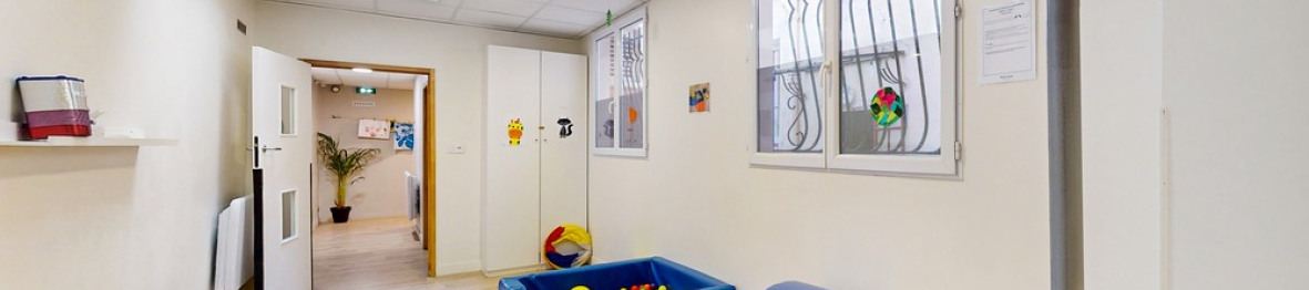 Espace de motricité en crèche 