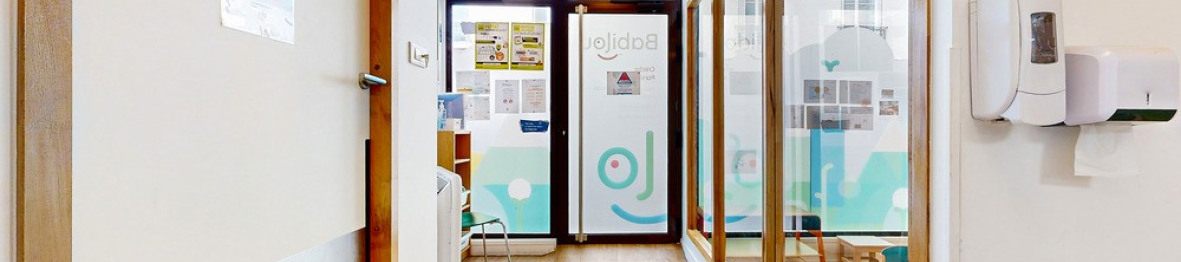 L'entrée de la crèche 