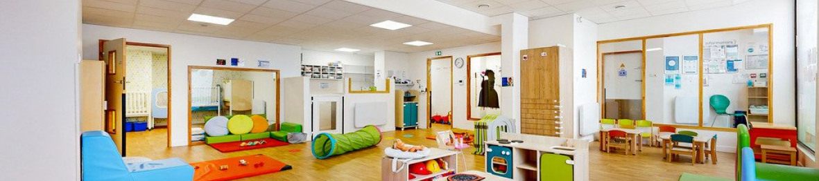 Espace de jeu de la crèche Babilou 