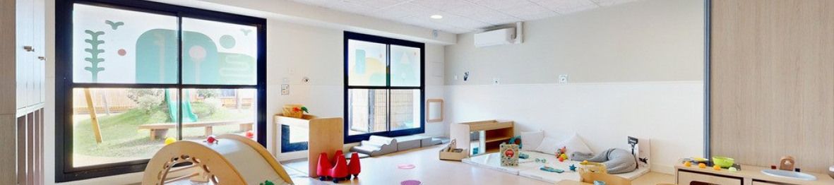 Espace de jeu en crèche Babilou