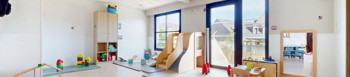 Espace de jeu de la crèche Babilou 