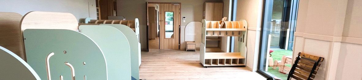 Intérieur de la Crèche Babilou Saint-Genis Laval Brignais avec nouvel aménagement