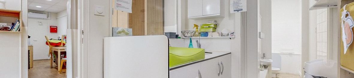 Espace de change en crèche Babilou