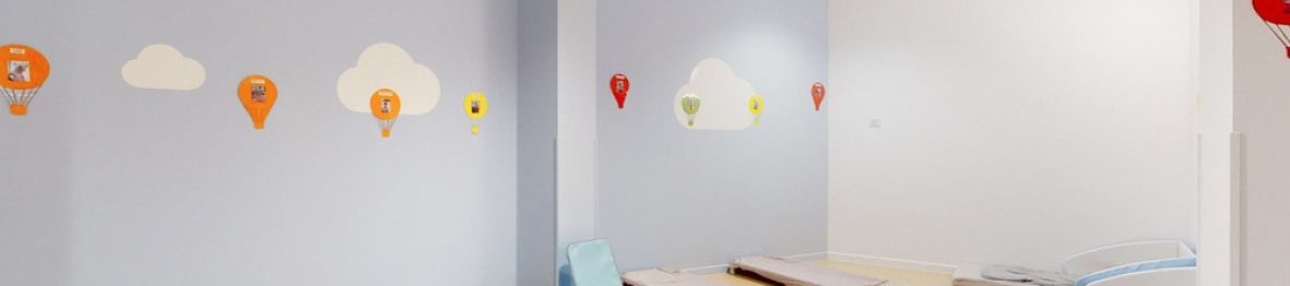 Salle de repos en crèche Babilou